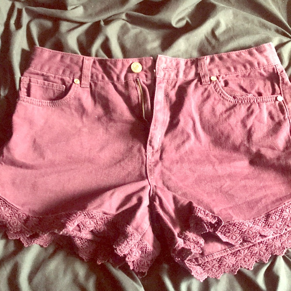 Lace shorts